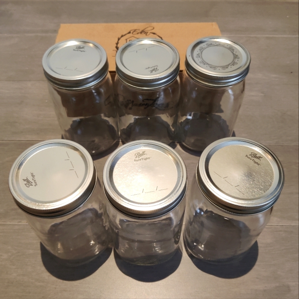 (Brand New) Farmhouse Fermentation Vacuum Mason Jars Kit